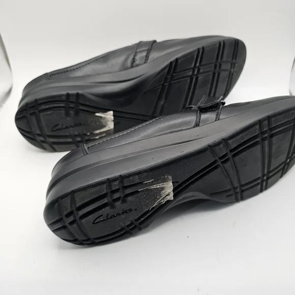 Clarks Women's Ellowyn Amelia Women's Slip-On Mules Black Size 8.5 - Picture 4 of 6